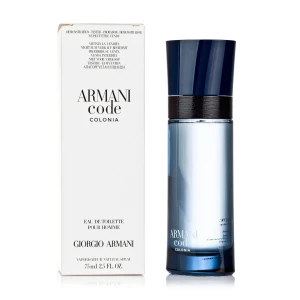 Giorgio Armani Code Colonia Туалетна вода чоловіча, 75 мл (ТЕСТЕР з кришкою)
