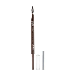 Lamel Professional Карандаш для бровей Insta Micro Brow Pencil со щеточкой 402, 0.12 г
