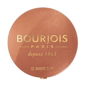 Рум'яна для обличчя - Bourjois Little Round Pot Blusher, Тон 32 Ambre D'or, 2.5 г