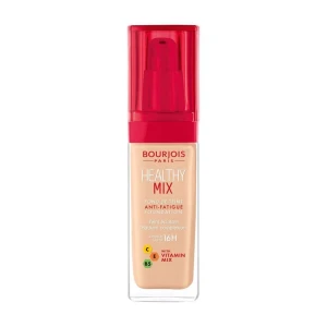 Bourjois Тональна основа для обличчя Healthy Mix Anti-Fatigue Foundation 16H з вітамінами C, E, B5, 52 Vanilla, 30 мл