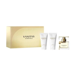 Versace Парфюмированный набор женский Vanitas (туалетная вода, 50 мл + лосьон для тела 50 мл + гель для душа, 50 мл)