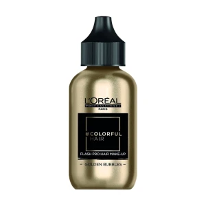 L'Oreal Professionnel Краска для волос Colorful Hair Flash Pro Hair Make-Up макияж для волос, Golden Bubbles, 60 мл