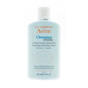 Avene Очищающий крем для лица Cleanance Hydra Soothing Cleansing Cream от акне, 200 мл