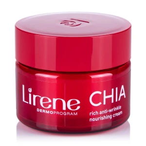 Lirene Поживний крем для обличчя Superfood For Skin проти зморшок, з насінням чіа, 50 мл