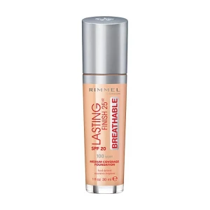 Rimmel Тональна основа стійка Lasting Finish 25h Breathable Foundation SPF 20, 30 мл