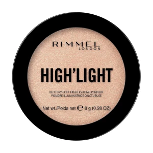 Rimmel Пудровий хайлайтер для обличчя High'Ligh Buttery-Soft Highlighting Powder 002 Candlelit, 8 г