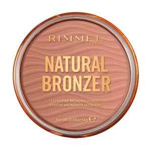 Rimmel Бронзирующая пудра для лица Natural Bronzer Waterproof Powder 001 Sunlight, 14 г