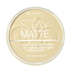 Rimmel Компактная пудра Stay Matte Long Lasting Pressed Powder матирующая, 03 Peach Glow, 14 г