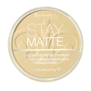 Rimmel Компактная пудра Stay Matte Long Lasting Pressed Powder матирующая, 05 Silky Beige, 14 г