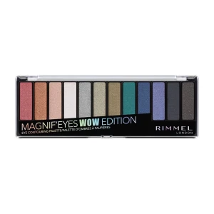 Rimmel Палетка тіней для повік Magnif'Eyes Eye Contouring Palette 006 Wow Edition, 14.16 г