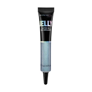 Rimmel Жидкий глиттер для макияжа Jelly Glitter Gel Gels Brillants 200 Blue Lagoon, 11 мл