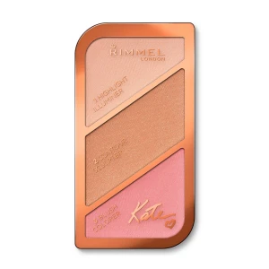 Rimmel Набор для скульптурирования лица Kate Sculpting Palette 001 Golden sand 18.5 г
