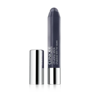 Clinique Тени-карандаш для век Chubby Stick Shadow Tint For Eyes 08 Curvaceous Coal, 3 г