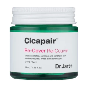 Dr. Jart Відновлювальний СС Крем-антистрес Dr. Jart+ Cicapair Derma Green Solution Re-Cover SPF40 PA ++, 55 мл