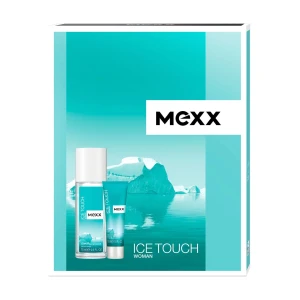 Mexx Парфумований набір жіночий Ice Touch (дезодорант-спрей, 75 мл + гель для душу, 50 мл)