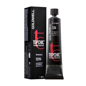 Goldwell Стойкая профессиональная краска для волос Topchic Permanent Hair Color 10-N Blonde Extra Light, 60 мл