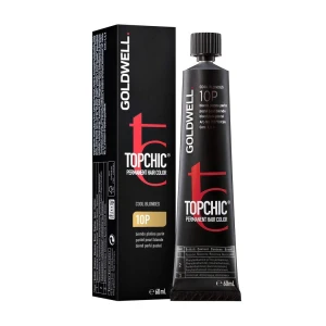 Goldwell Стойкая профессиональная краска для волос Topchic Permanent Hair Color 10-P Pastel Pearl Blonde, 60 мл