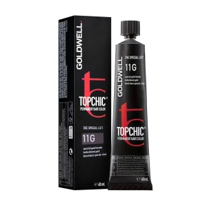 Goldwell Стойкая профессиональная краска для волос Topchic Permanent Hair Color 11-G Special Gold Blonde, 60 мл