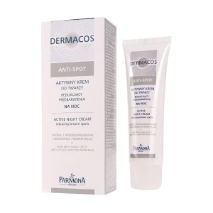 Farmona Ночной крем для лица против пигментации Dermacos Anti-Spot Active Night Cream, 50 мл