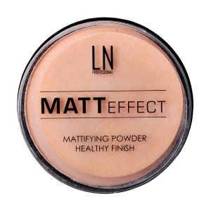 LN Professional Компактна пудра для обличчя Matt Effect 101, 12 г