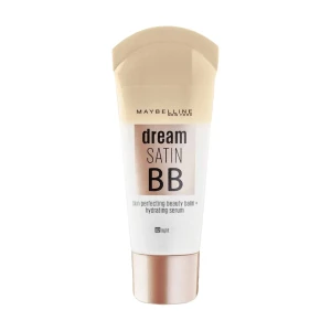 Maybelline New York BB-крем Dream Satin BB Cream 8 в 1 зі зволожувальною сироваткою, SPF 30, Світлий, 30 мл