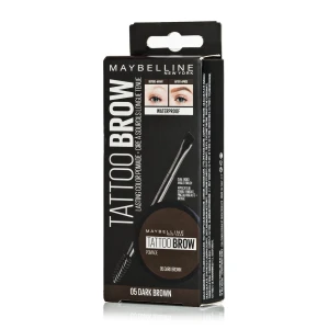Maybelline New York Помада для брів Tatto Brow 005 Dark Brown, 2 г
