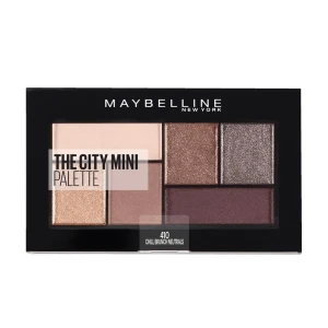 Maybelline New York Палетка теней для век The City Mini Palette 410 Chill Brunch Neutrals, 6 г