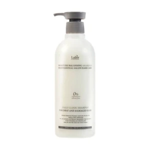 Безсиліконовий зволожуючий шампунь для сухого, пошкодженого волосся та сухої, чутливої шкіри голови - La'dor Moisture Balancing Shampoo, 300 мл