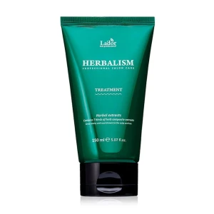 Маска для волос против выпадения волос для чувствительной кожи головы с травяными экстрактами и аминокислотами - La'dor Herbalism Treatment, 150 мл