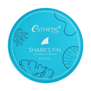 Esthetic House Гідрогелеві патчі для шкіри під очима Shark's Fin Lifting Eye Patch Плавник акули, 60 шт