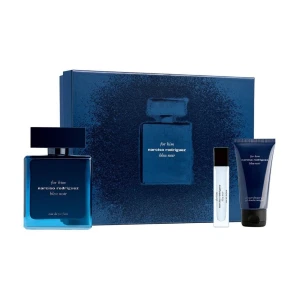 Narciso Rodriguez Парфюмированный набор мужской Bleu Noir (парфюмированная вода, 100 мл + парфюмированная вода, 10 мл + гель для душа, 50 мл)