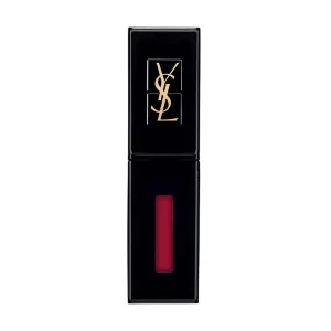 Yves Saint Laurent Кремовий лак для губ Vernis A Levres Vinyl Cream 401 Rouge Vinyle, 5.5 мл