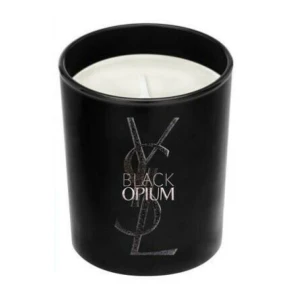 Yves Saint Laurent Парфюмированная свеча Black Opium для женщин, 75 г