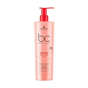 Schwarzkopf Professional Відновлювальний шампунь BC Bonacure Peptide Repair Rescue Micellar Shampoo для тонкого та нормального волосся, 500 мл