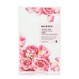 Mizon Тканинна маска для обличчя Joyful Time Essence Mask Троянда, 23 г