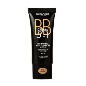 Deborah BB-крем для лица BB 5-in-1 Foundation SPF 20 05 Amber, 30 мл