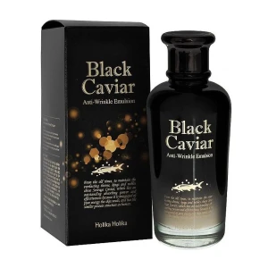 Holika Holika Лифтинг эмульсия для лица Black Caviar Antiwrinkle Emulsion с экстрактом черной икры, 120 мл