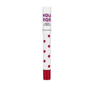Holika Holika Матова помада-олівець для губ Holi Pop Velvet Lip Pencil RD01 Apple, 1.7 г
