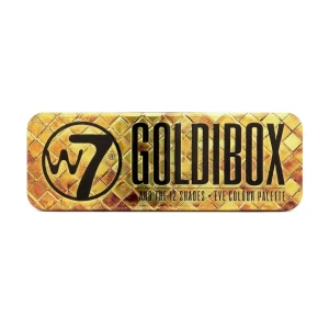 W7 Палетка теней для век Goldibox, 15.6 г