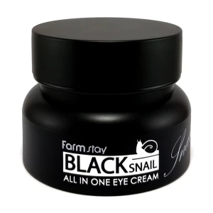 FarmStay Крем для очей All-In-One Black Snail Eye Cream з муцином чорного равлика, 50 мл