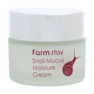 FarmStay Зволожувальний крем для обличчя Farm Stay Snail Mucus Moisture Cream з муцином равлика, 50 г