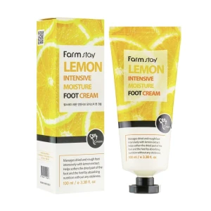 FarmStay Крем для ніг Lemon Intensive Moisture Foot Cream з екстрактом лимона, 100 мл