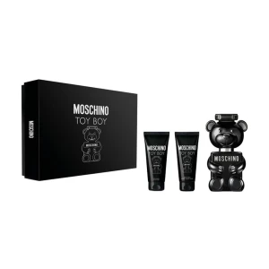 Moschino Парфюмированный набор мужской Toy Boy (парфюмированная вода, 50 мл + гель для душа, 50 мл + бальзам после бритья, 50 мл)
