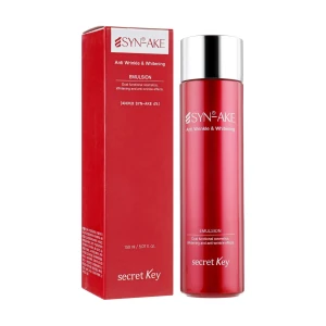Secret Key Емульсія для обличчя SYN-AKE Anti Wrinkle & Whitening Emulsion антивікова, відбілювальна, 150 мл