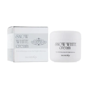 Secret Key Освітлювальний молочний крем для обличчя Snow White Cream, 50 мл