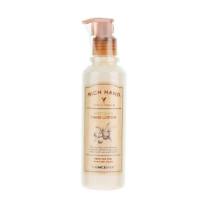 The Face Shop Лосьйон для рук Rich Hand V Soft Touch Hand Lotion з олією марули, 200 мл