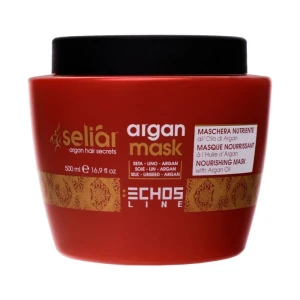 Echosline Маска для волосся Seliar Argan Mask Живильна, з аргановою олією, 500 мл