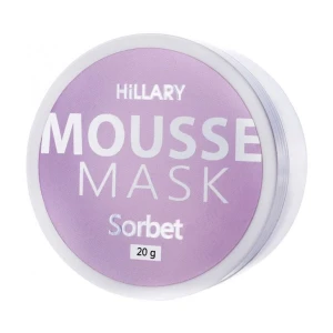Hillary Смягчающая мусс-маска для лица Mousse Mask Sorbet, 20 г