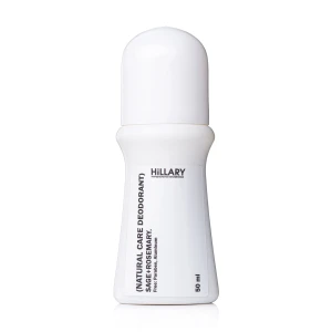 Hillary Натуральний кульковий дезодорант для тіла Natural Care Deodorant Sage + Rosemary унісекс, 50 мл