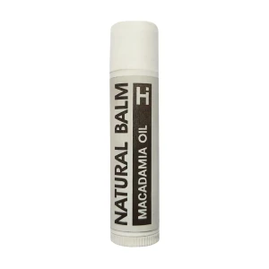 Hillary Поживний бальзам для губ Natural Мacadamia Lip Balm з олією макадамії, 5 г